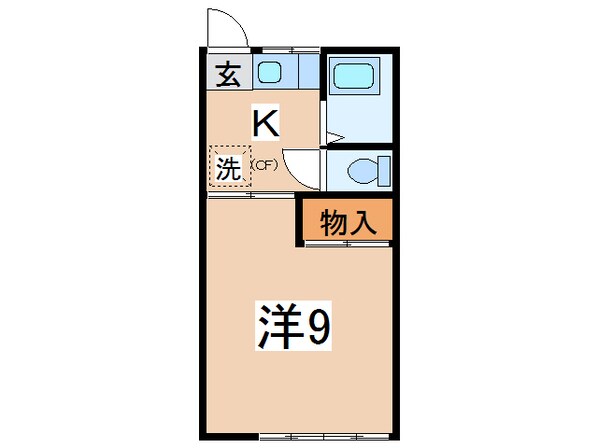 ヴィレッヂ　ノブの物件間取画像